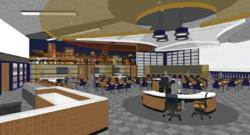 High School Redefined for 21st Century Learners – Unlike traditional high school environments, the new Nexus Academy Blended High Schools will more closely resemble college campus seminar rooms and student common areas.